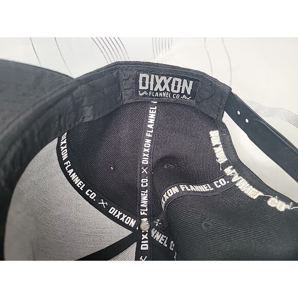 Dixxon Flannel Co. Black & White Hammer Wrench Shield Trucker Snapback Hat - Picture 6 of 9